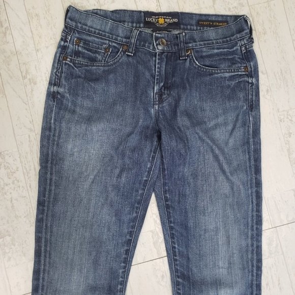 Lucky Brand Jeans Sweet n Straight Size 27 - Picture 7 of 8